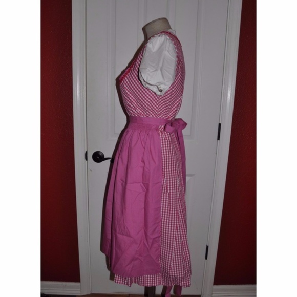 NEW German Dirndl Cottagecore Oktoberfest Dress M - Picture 4 of 8